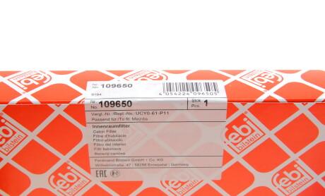 Фото 5 - Фільтр салону FEBI BILSTEIN 109650