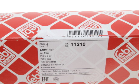 Фото 6 - Повітряний фільтр FEBI BILSTEIN 11210