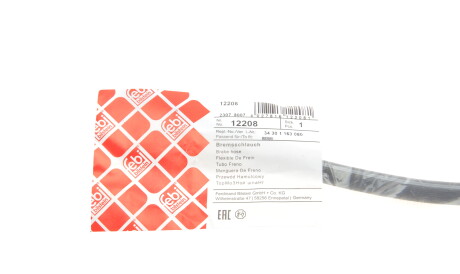 Фото 2 - Гальмівний шланг FEBI BILSTEIN 12208