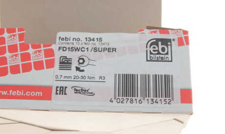 Фото 2 - Свічка запалювання FEBI BILSTEIN 13415