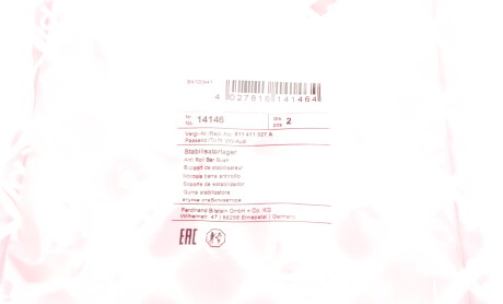 Фото 5 - Втулка стабілізатора FEBI BILSTEIN 14146