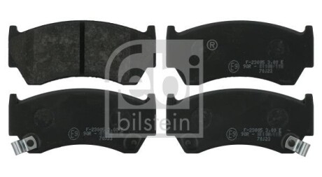 Комплект гальмівних колодок - FEBI BILSTEIN 16267