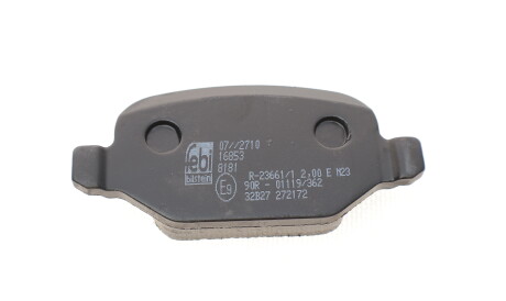 Фото 2 - Гальмівні колодки FEBI BILSTEIN 16853