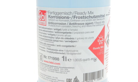 Фото 2 - Охолоджуюча рідина FEBI BILSTEIN 171998