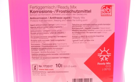 Фото 3 - Охлаждающая жидкость (антифриз) FEBI BILSTEIN 172017