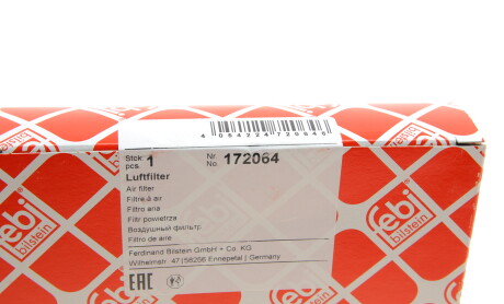 Фото 5 - Повітряний фільтр FEBI BILSTEIN 172064