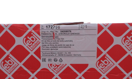 Фото 4 - Масляний фільтр АКПП FEBI BILSTEIN 172796