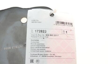 Фото 2 - Ричаг FEBI BILSTEIN 172823