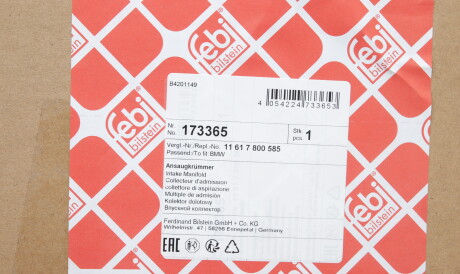 Фото 2 - Система впуску FEBI BILSTEIN 173365