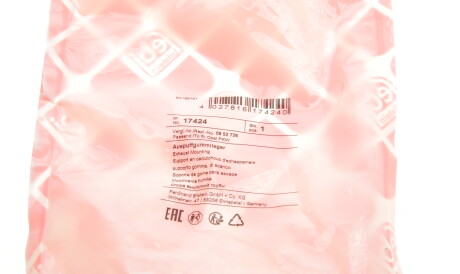 Фото 2 - Кріплення вихлопної системи FEBI BILSTEIN 17424