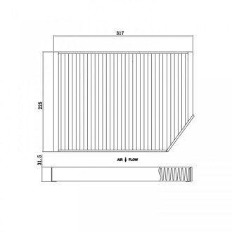 Фільтр салону (антибактеріальний), із елементами активованого вугілля AUDI E-TRON GT BENTLEY CONTINENTAL, FLYING SPUR PORSCHE PANAMERA, PANAMERA SPORT TURISMO, TAYCAN 2.9-Electric 05.16- - ((971819429A, 971819429C, 9A7819429A)) FEBI BILSTEIN 174437