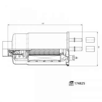 Фото 2 - Топливный фильтр FEBI BILSTEIN 174825