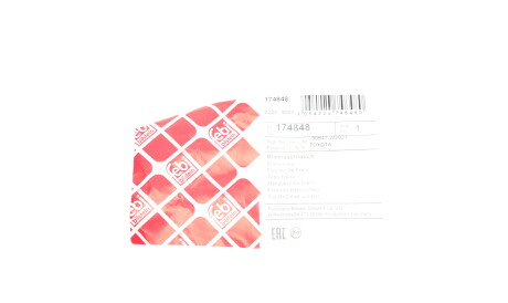 Фото 2 - Гальмівний шланг FEBI BILSTEIN 174848