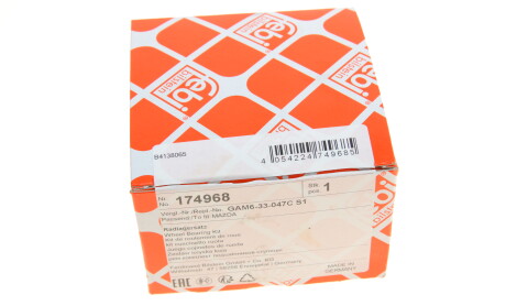 Фото 7 - Підшипник маточини FEBI BILSTEIN 174968