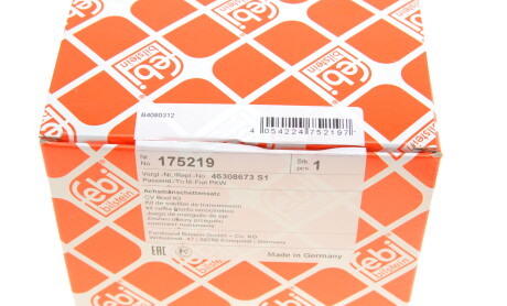 Фото 7 - Пыльник ШРУС FEBI BILSTEIN 175219