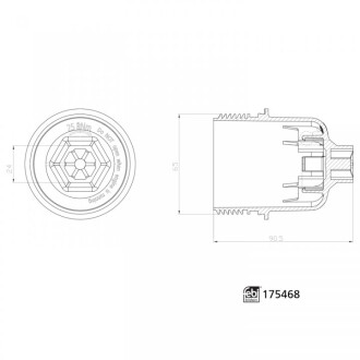 Фото 2 - Автозапчастина FEBI BILSTEIN 175468