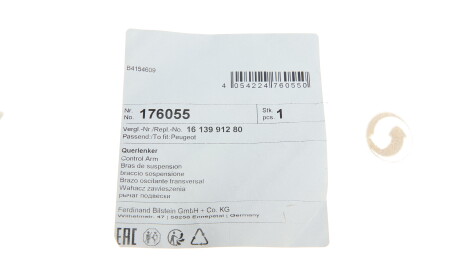 Фото 2 - Рычаг FEBI BILSTEIN 176055