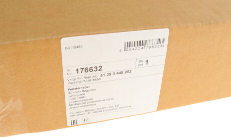 Фото 2 - Стеклоподъемник FEBI BILSTEIN 176632