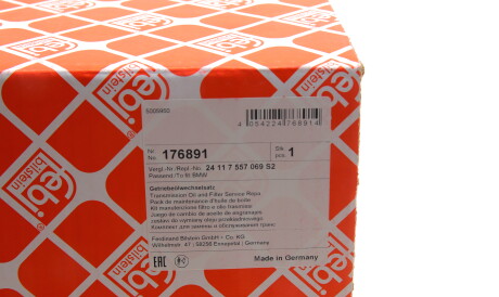 Фото 2 - Масляний фільтр АКПП FEBI BILSTEIN 176891