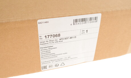 Фото 2 - Склопідйомник FEBI BILSTEIN 177068