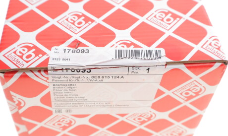 Фото 3 - Тормозной суппорт FEBI BILSTEIN 178093