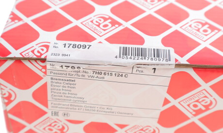 Фото 3 - Тормозной суппорт FEBI BILSTEIN 178097