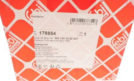 Фото 5 - Подшипник ступицы FEBI BILSTEIN 178854