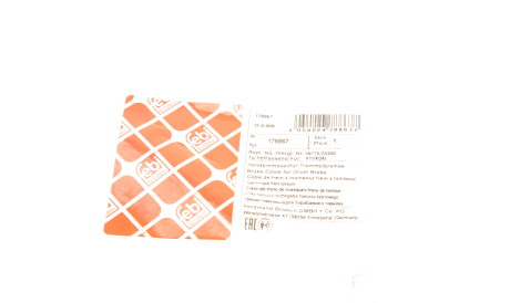 Фото 2 - Трос ручного гальма FEBI BILSTEIN 178867