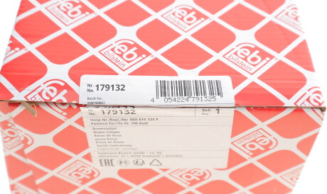 Фото 3 - Тормозной суппорт FEBI BILSTEIN 179132