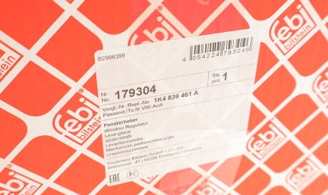 Фото 2 - Стеклоподъемник FEBI BILSTEIN 179304