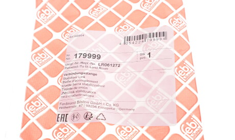 Фото 3 - Стійка стабілізатора FEBI BILSTEIN 179999