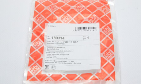 Фото 3 - Сальник колінвала FEBI BILSTEIN 180314