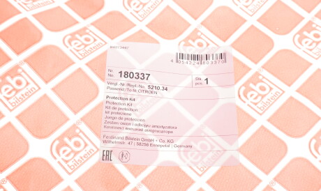 Фото 2 - Пильник/відбійник FEBI BILSTEIN 180337