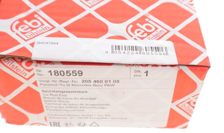 Фото 3 - Рульовий наконечник FEBI BILSTEIN 180559