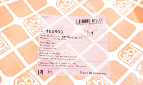 Фото 2 - Пыльник/отбойник FEBI BILSTEIN 180803