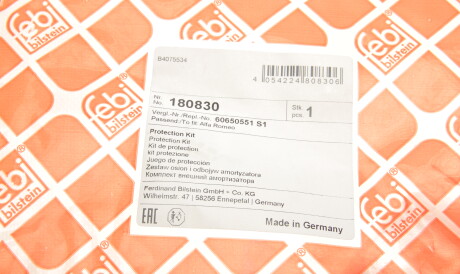 Фото 2 - Пильник/відбійник FEBI BILSTEIN 180830