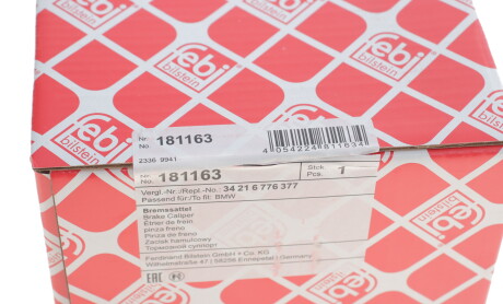 Фото 5 - Гальмівний супорт FEBI BILSTEIN 181163