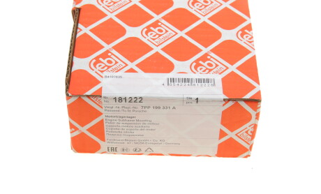 Фото 4 - Подушка двигуна FEBI BILSTEIN 181222