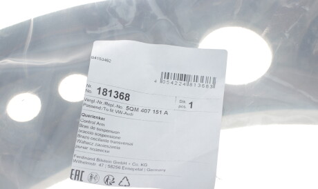 Фото 2 - Ричаг FEBI BILSTEIN 181368