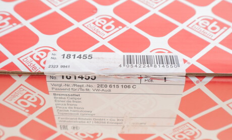 Фото 5 - Гальмівний супорт FEBI BILSTEIN 181455