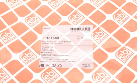 Фото 2 - Пильник/відбійник FEBI BILSTEIN 181640