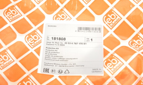 Фото 2 - Пильник/відбійник FEBI BILSTEIN 181808