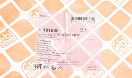 Фото 3 - Пыльник/отбойник FEBI BILSTEIN 181860