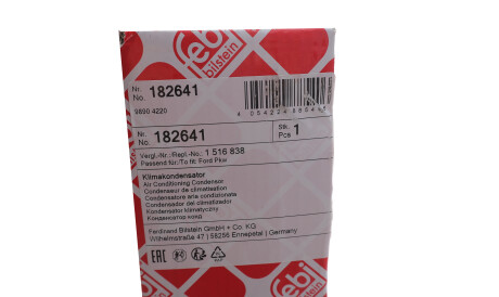 Фото 2 - Радіатор кондиціонера FEBI BILSTEIN 182641