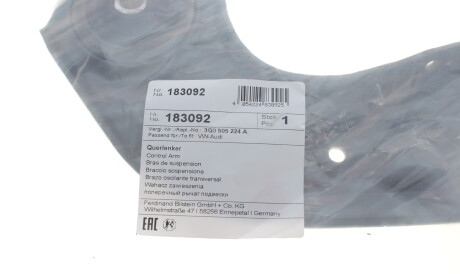 Фото 2 - Ричаг FEBI BILSTEIN 183092