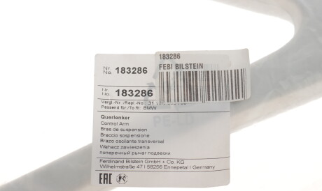 Фото 2 - Рычаг FEBI BILSTEIN 183286