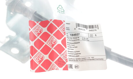 Фото 2 - Тормозной шланг FEBI BILSTEIN 184027