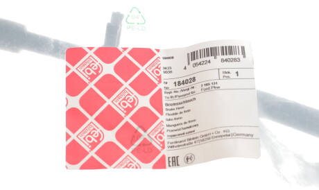 Фото 2 - Гальмівний шланг FEBI BILSTEIN 184028