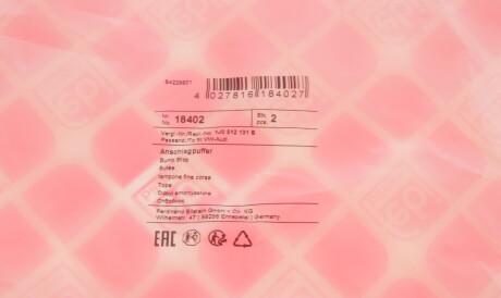 Фото 2 - Пыльник/отбойник FEBI BILSTEIN 18402