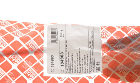 Фото 2 - Стойка стабилизатора FEBI BILSTEIN 184963